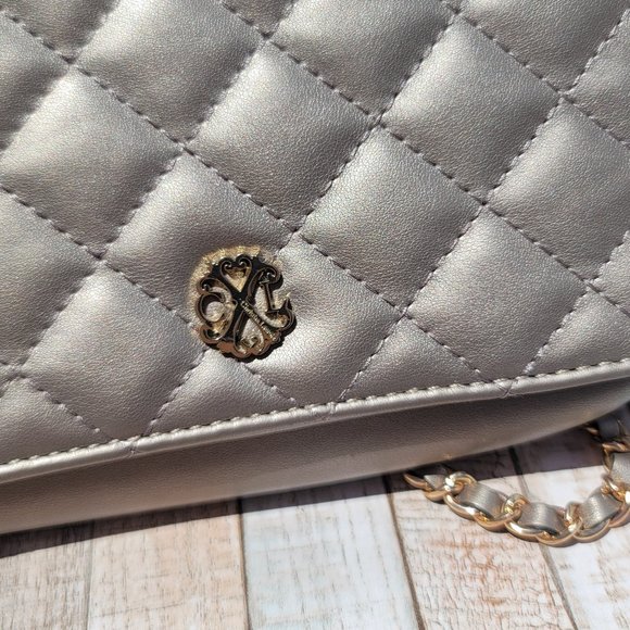 Christian Lacroix Gold Quilted Crossbody - Picture 4 of 7